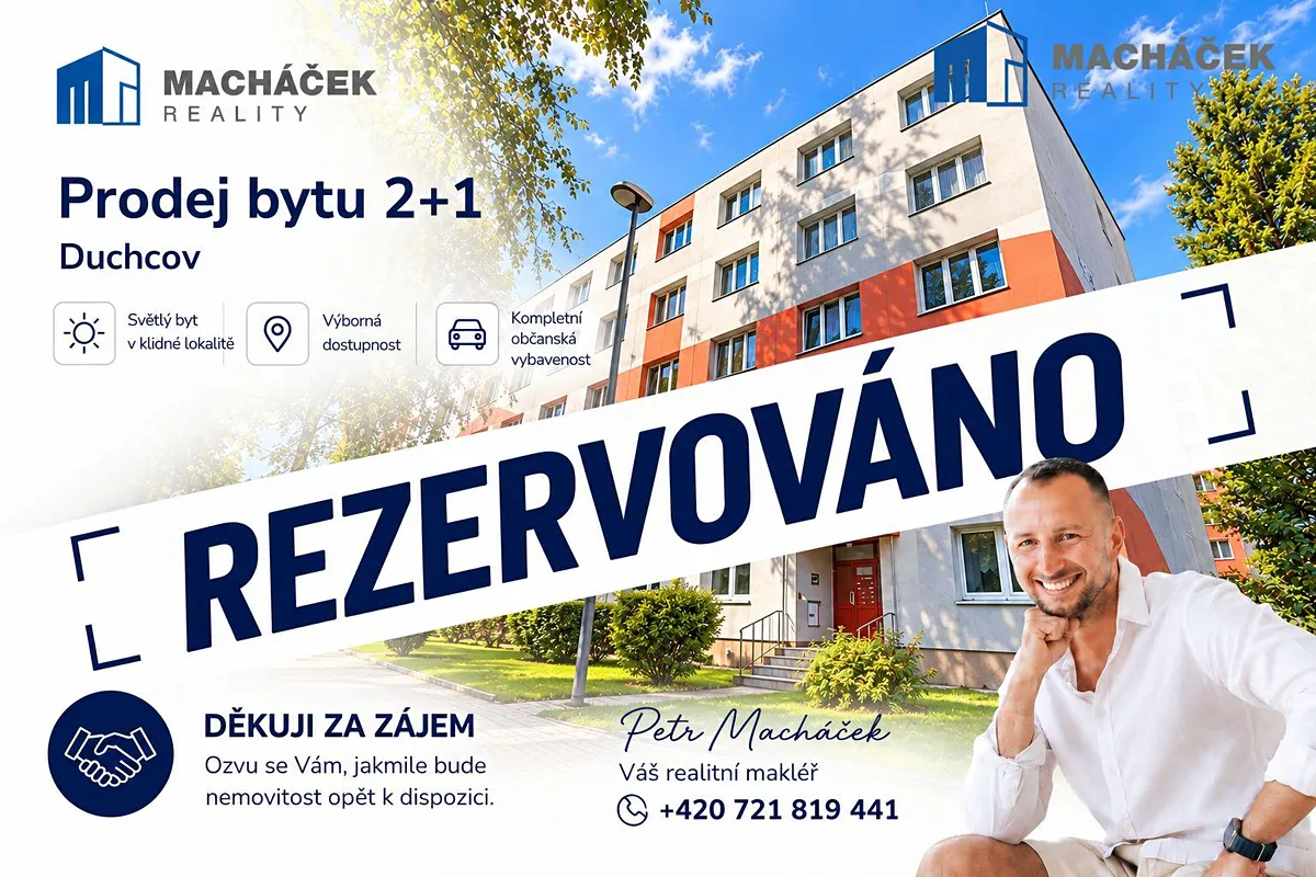 Prodej bytu 2+1 54 m²